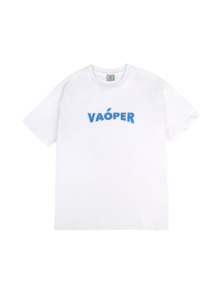 VAOPER Logo Print Crewneck T-shirt