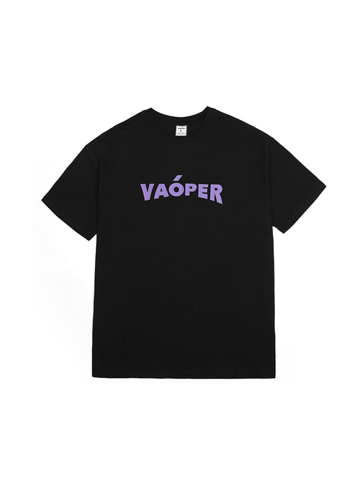 VAOPER Logo Print Crewneck T-shirt