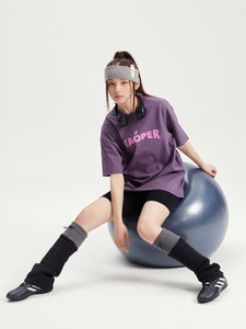 VAOPER Logo Print Crewneck T-shirt