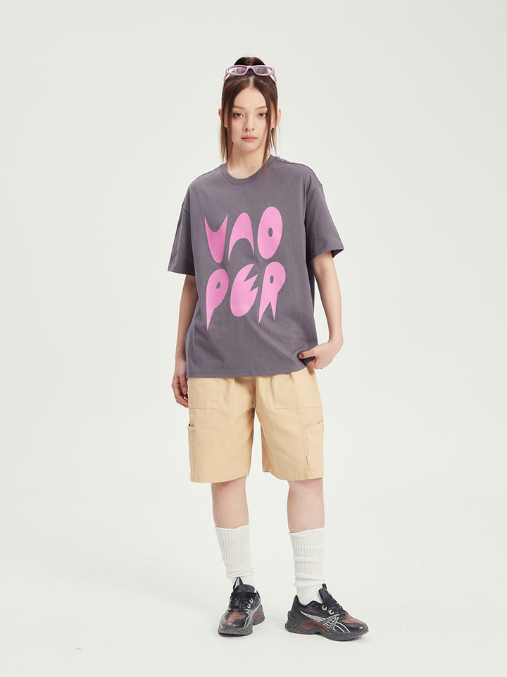 VAOPER Big Logo 1/2 Sleeve T-Shirt