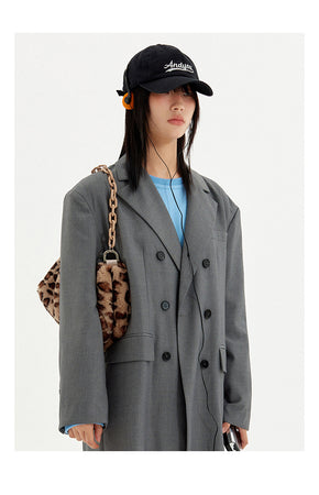 VAOPER Leopard Print Fleece Bag