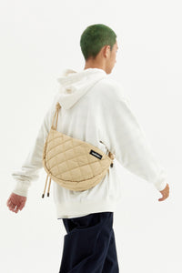 VAOPER Rhombic Padded Bum Bag