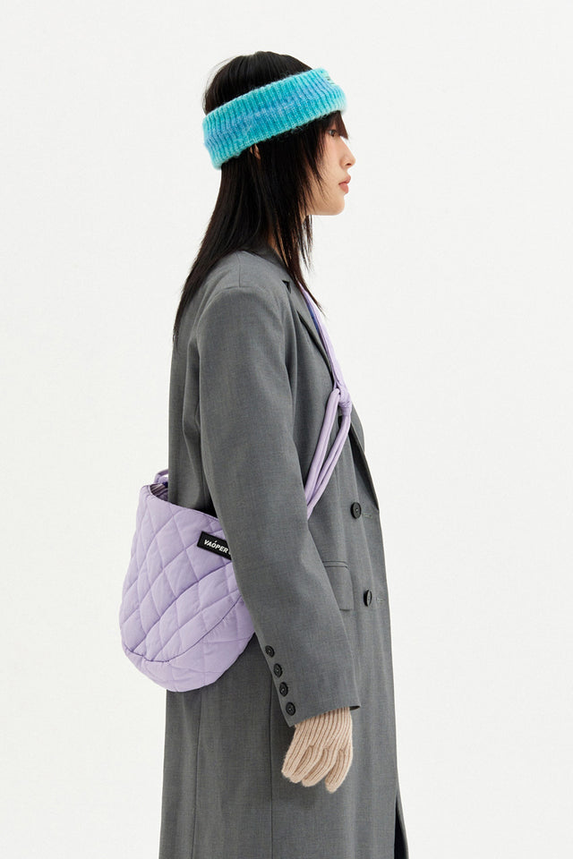 VAOPER Rhombic Padded Bum Bag