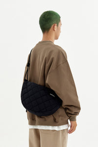 VAOPER Rhombic Padded Bum Bag