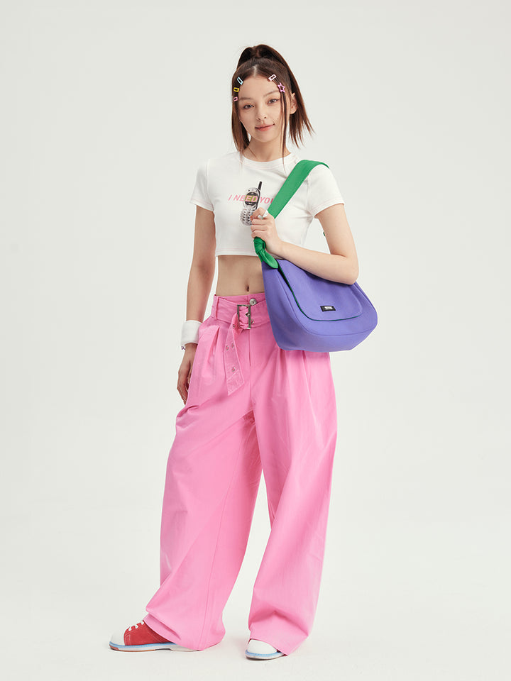 VAOPER × NOOOCAP Flap Messenger Bag
