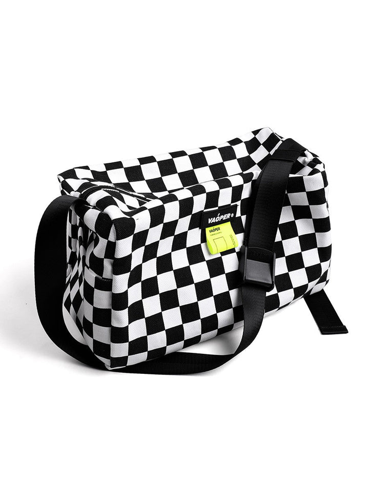 VAOPER Checkerboard Cross-body Bag