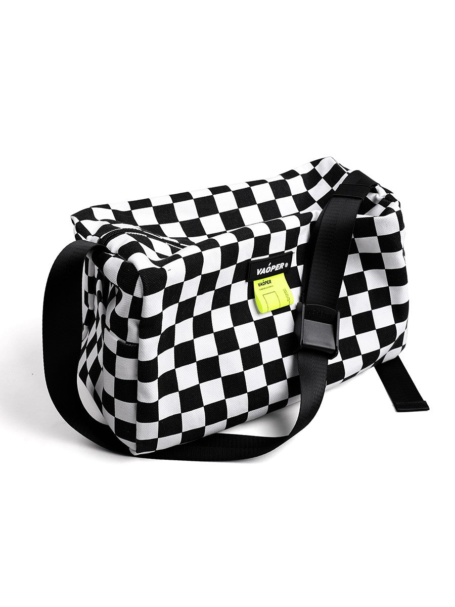 VAOPER Checkerboard Cross-body Bag