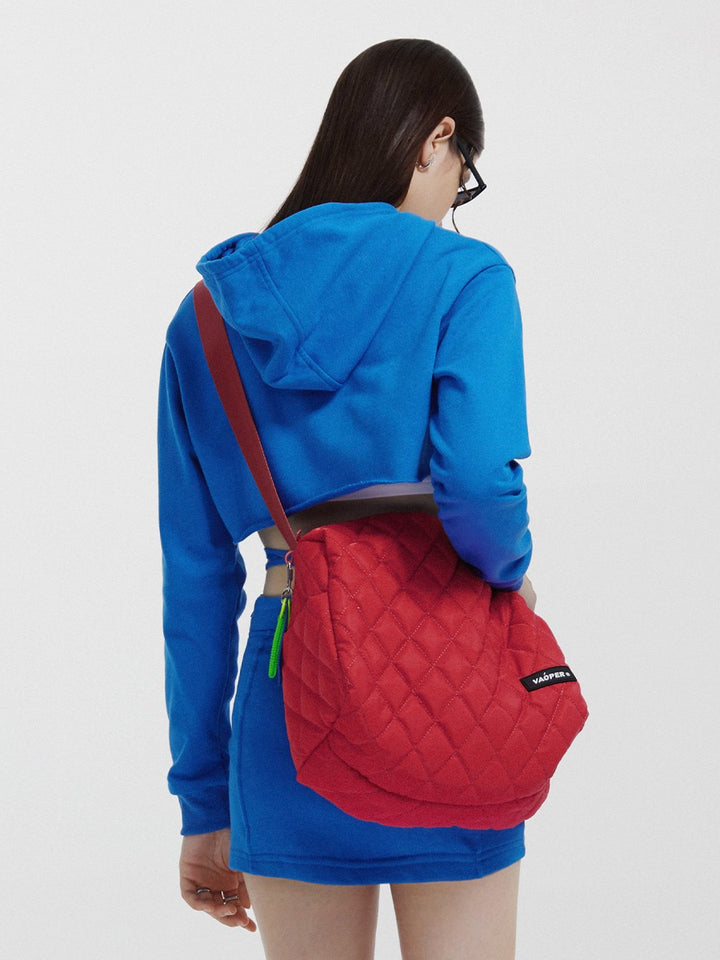 VAOPER Rhombic grid Tonton Bag