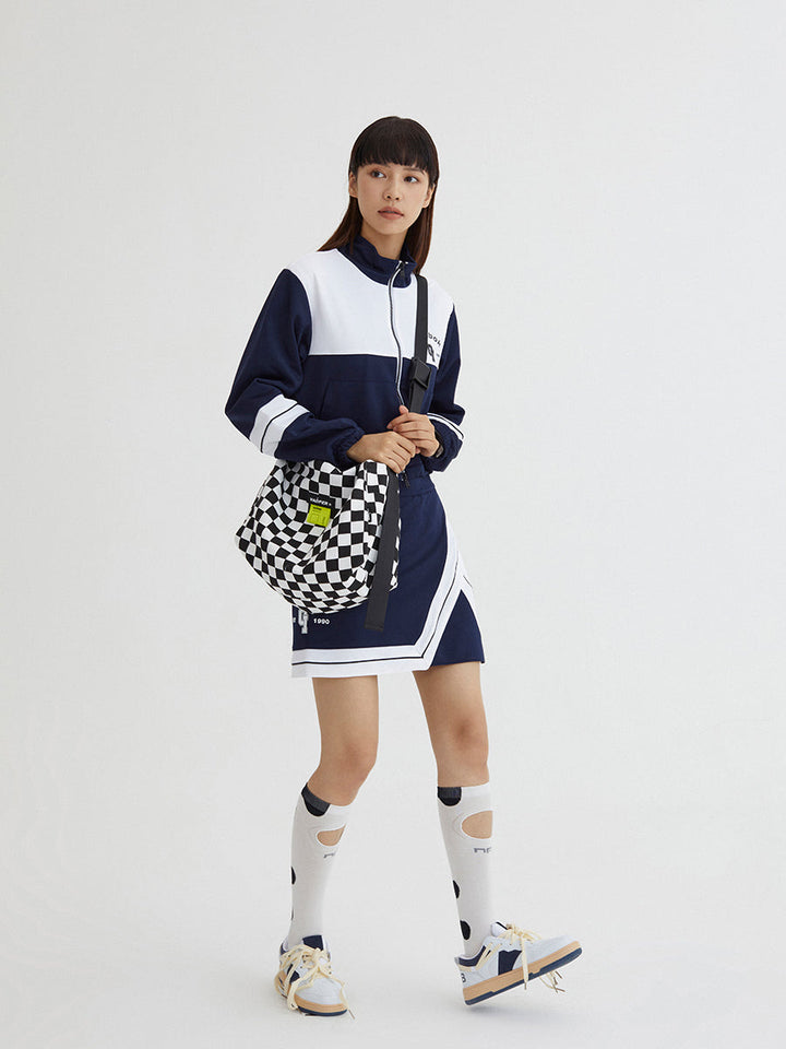 VAOPER Checkerboard Cross-body Bag