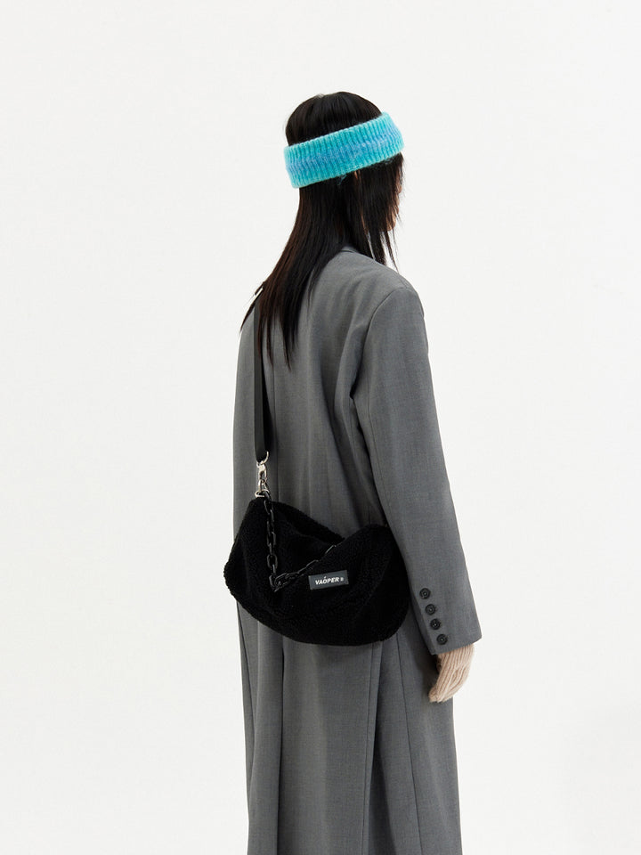 VAOPER Fluffy Chain Bag