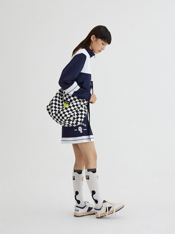 VAOPER Checkerboard Cross-body Bag