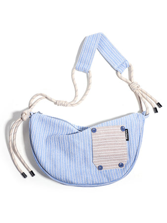 VAOPER Multicolor Striped Bum Bag