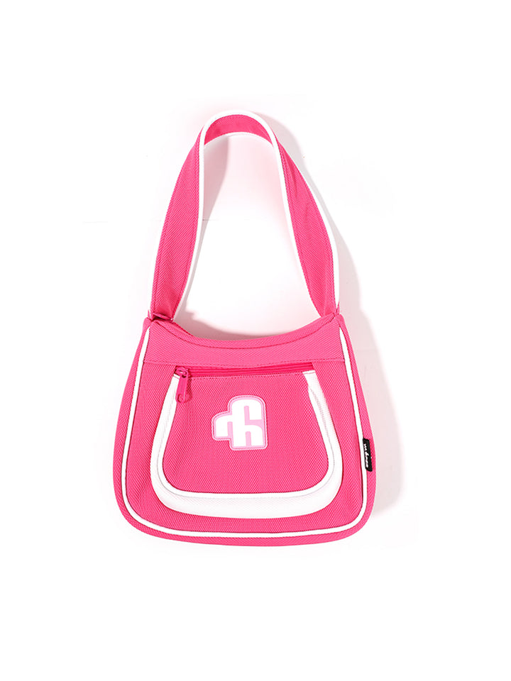 VAOPER Basic Big Logo Hobo Bag