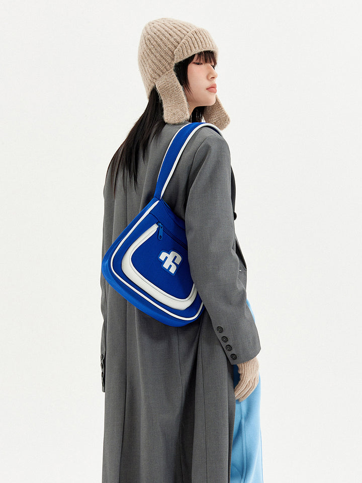VAOPER Basic Big Logo Hobo Bag