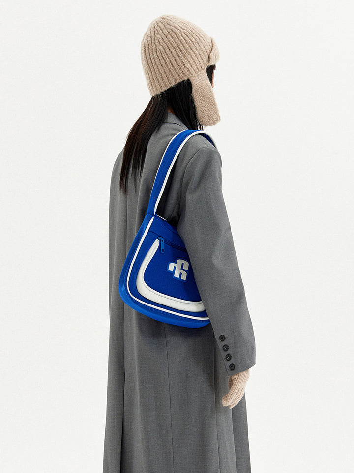 VAOPER Basic Big Logo Hobo Bag