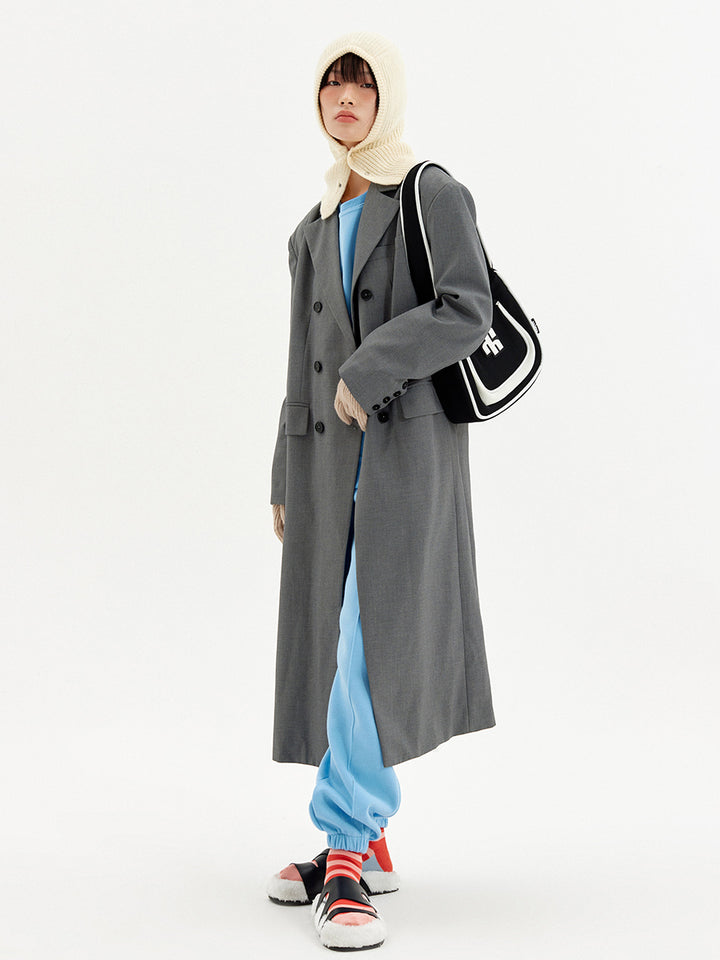VAOPER Basic Big Logo Hobo Bag