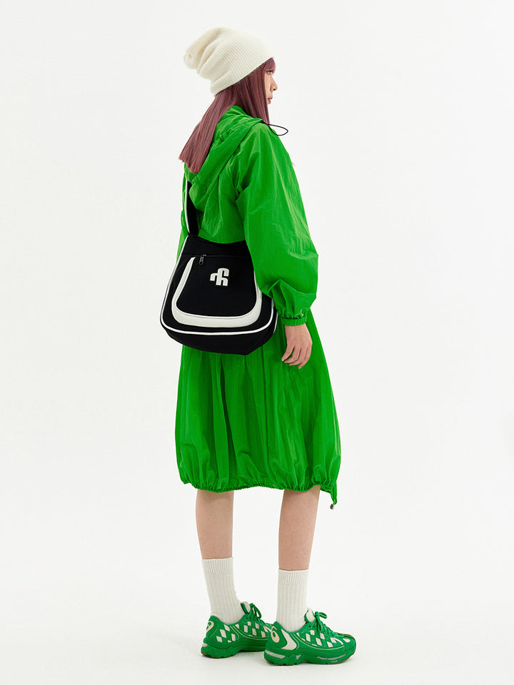 VAOPER Basic Big Logo Hobo Bag