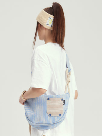VAOPER Multicolor Striped Bum Bag