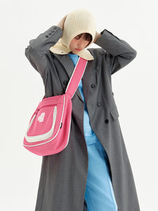 VAOPER Basic Big Logo Hobo Bag