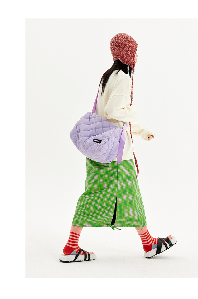 VAOPER Rhombic grid Tonton Bag