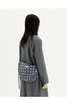VAOPER Blue Denim Monogram Bum Bag