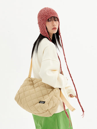 VAOPER Rhombic grid Tonton Bag