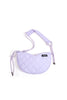 VAOPER Rhombic Padded Bum Bag