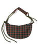 VAOPER Red Tartan Plaid Bum bag