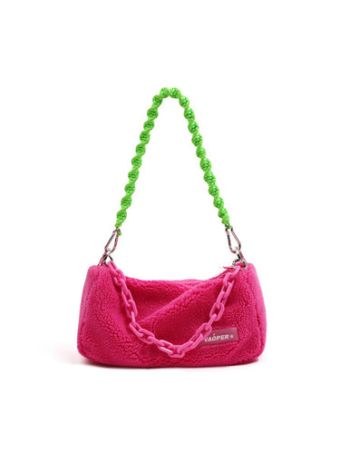 VAOPER Fluffy Chain Bag